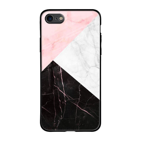 Marble Collage Art Glossy Case For iPhone 8
