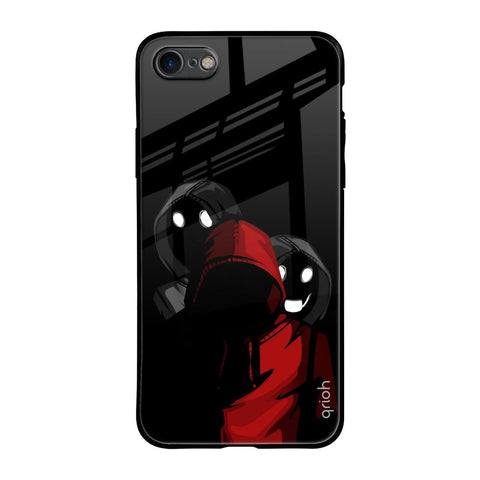 Shadow Character Glossy Case for iPhone 8