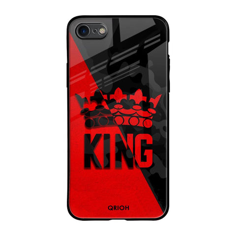 I Am A King Glossy Case for iPhone 8