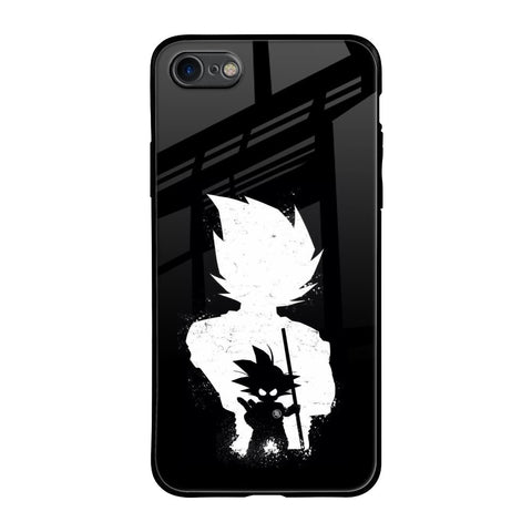 Monochrome Goku Glossy Case for iPhone 8