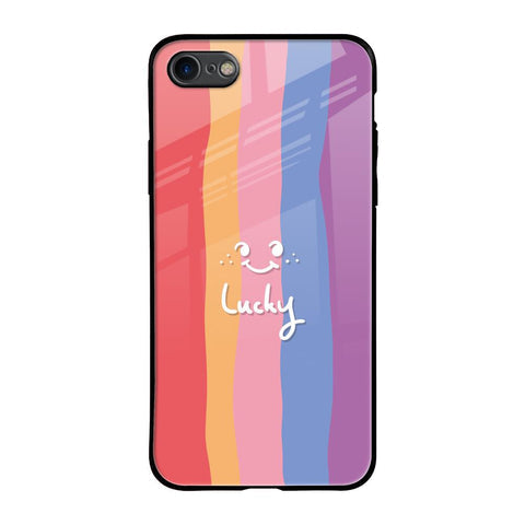 Lucky Abstract Glossy Case for iPhone 8