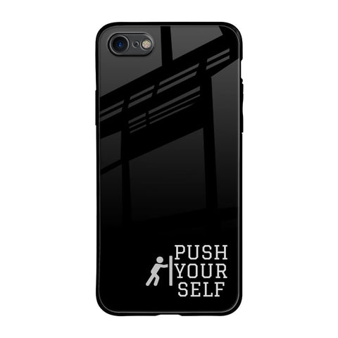Push Your Self Glossy Case for iPhone 8
