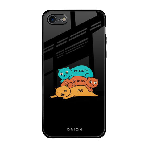 Anxiety Stress Glossy Case for iPhone 8
