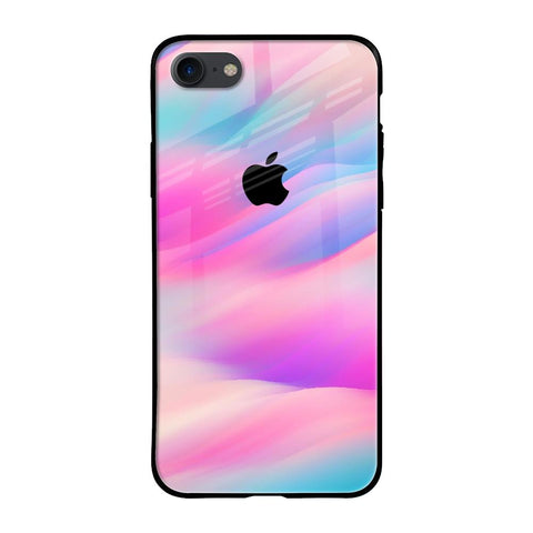 Colorful Waves Glossy case for iPhone 8
