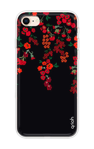 Floral Deco Soft Cover For iPhone 8