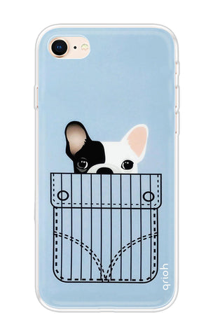Cute Dog Soft Cover for iPhone 8