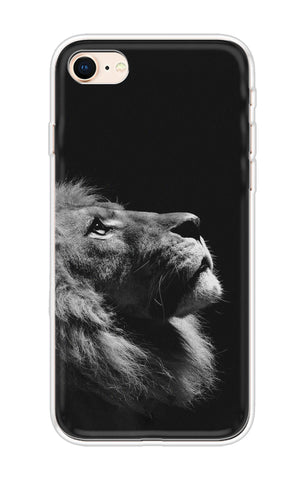 Lion Looking to Sky Soft Cover for iPhone 8