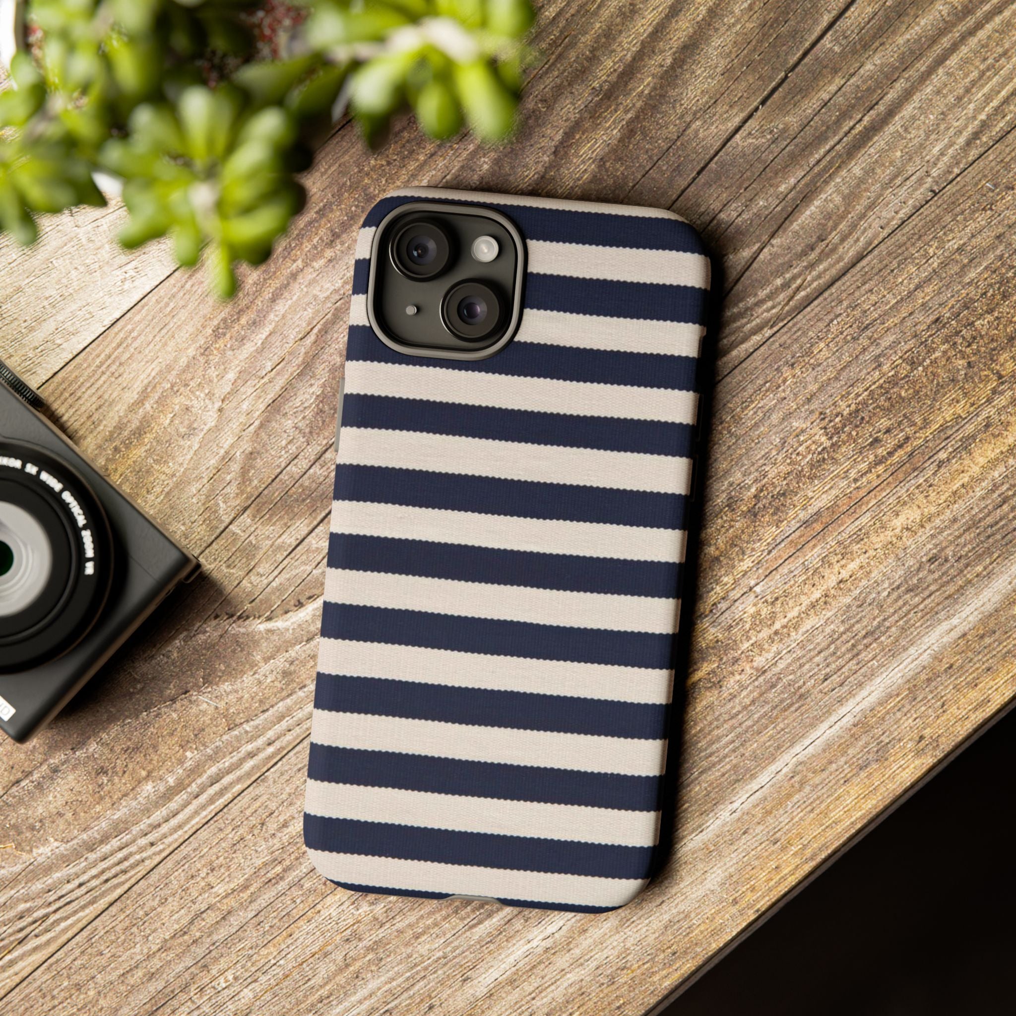 Sailor Stripes Premium Tough Shining Phone Case (Double Layer) Available For All iPhone Models