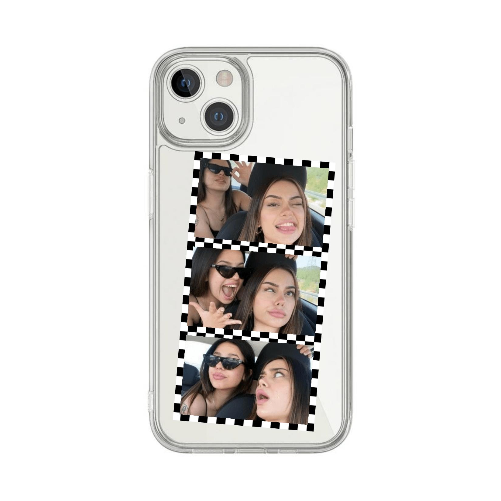 Photo Booth Polaroid Clear Case - Case On