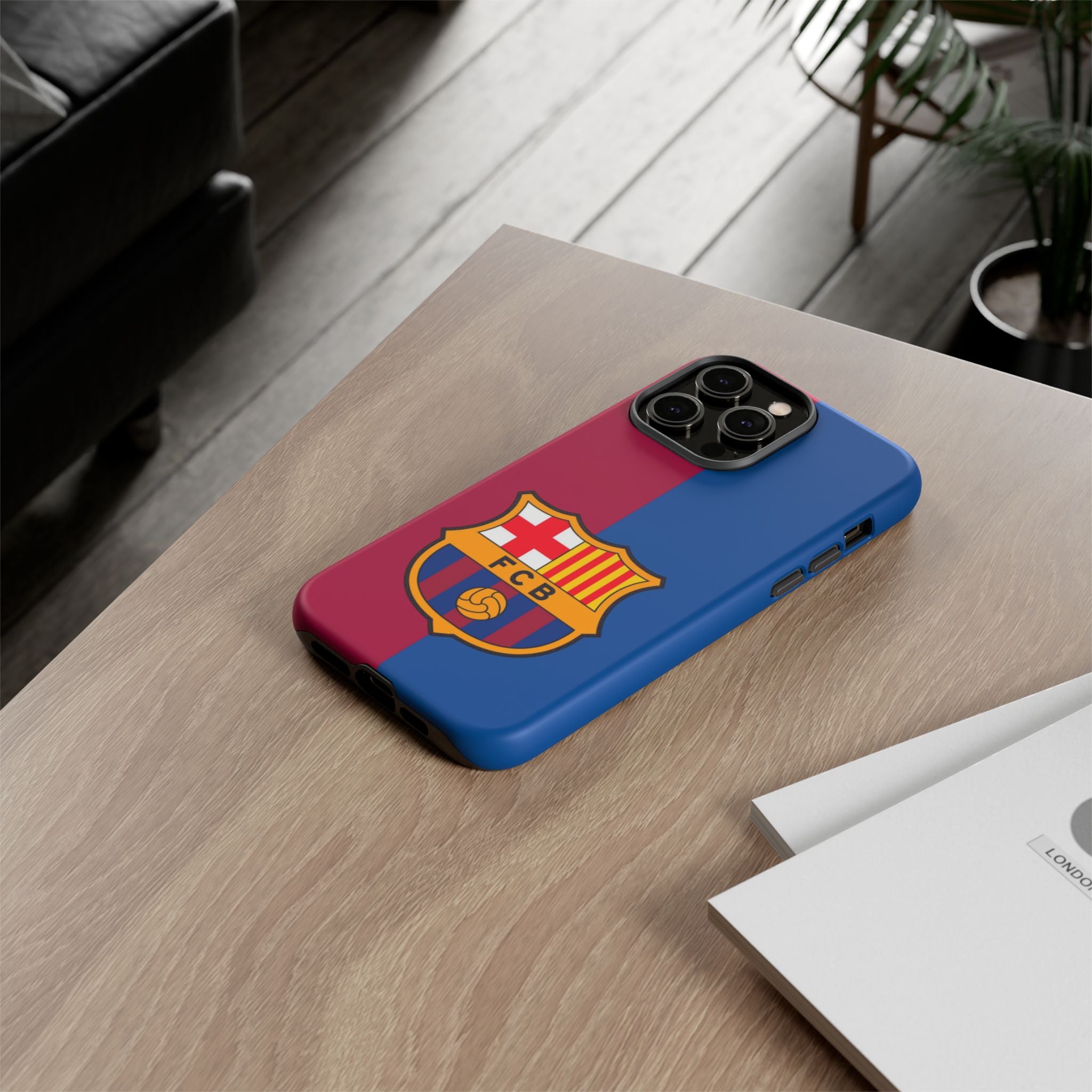 Dual Tone Crest Premium Tough Shining Phone Case (Double Layer) Available For All iPhone Models