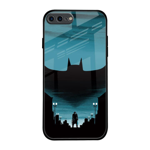 Cyan Bat Glossy Case for iPhone 8 Plus