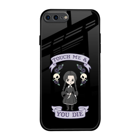 Touch Me & You Die Glossy Case for iPhone 8 Plus