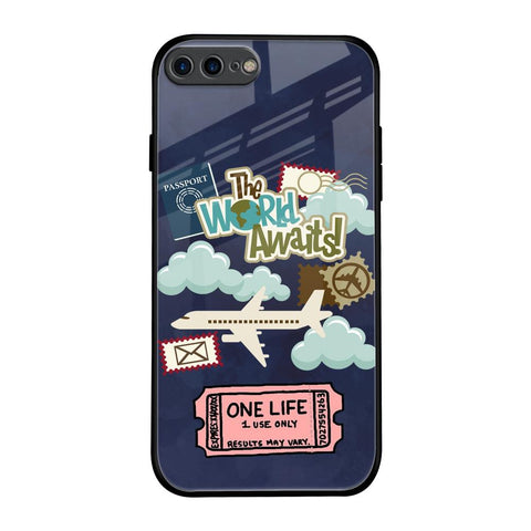 Tour The World Glossy Case For iPhone 8 Plus