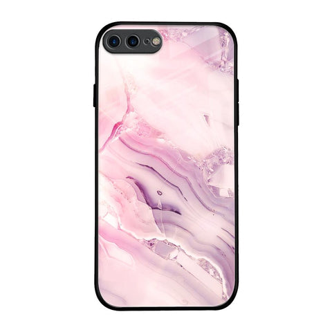 Diamond Pink Gradient Glossy Case For iPhone 8 Plus