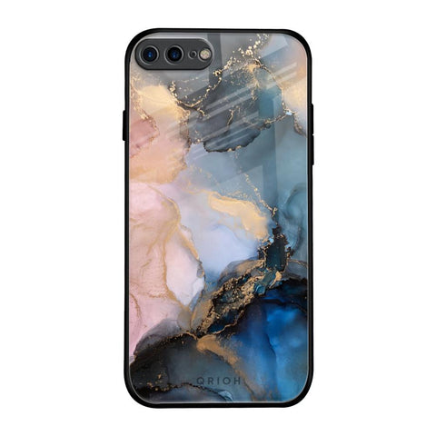 Marble Ink Abstract Glossy Case for iPhone 8 Plus
