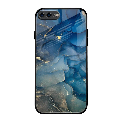 Blue Cool Marble Glossy Case for iPhone 8 Plus