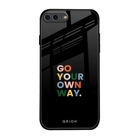 Go Your Own Way Glossy Case for iPhone 8 Plus