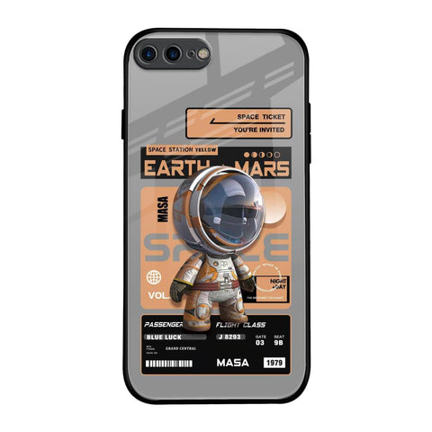 Space Ticket Glossy Case for iPhone 8 Plus