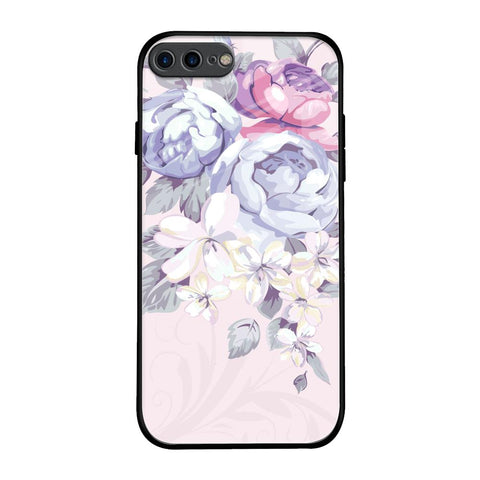 Elegant Floral Glossy Case for iPhone 8 Plus