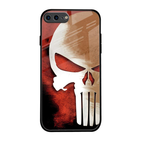 Red Skull Glossy Case for iPhone 8 Plus