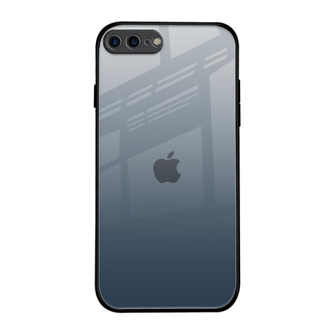 Smokey Grey Color Glossy Case For iPhone 8 Plus
