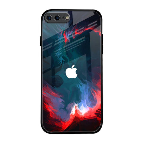 Brush Art Glossy Case For iPhone 8 Plus