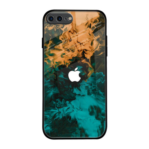 Watercolor Wave Glossy Case for iPhone 8 Plus