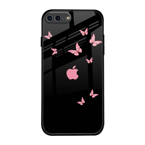 Fly Butterfly Glossy Case for iPhone 8 Plus