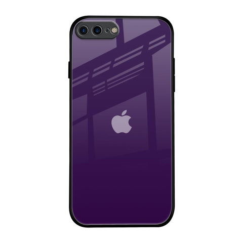 Dark Purple Glossy Case for iPhone 8 Plus