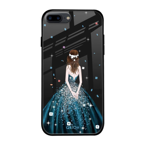 Queen Of Fashion Glossy Case for Apple iPhone 8 Plus