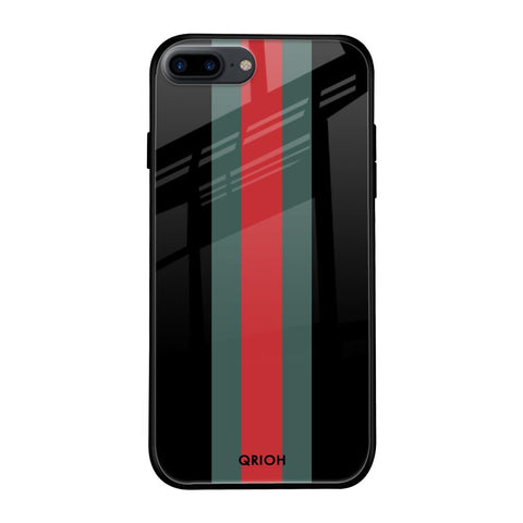 Vertical Stripes Glossy Case for Apple iPhone 8 Plus