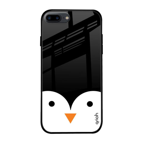 Cute Penguin Glossy Case for iPhone 8 Plus
