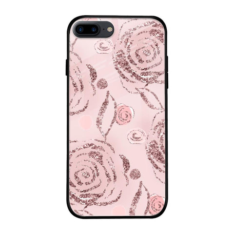 Shimmer Roses Glossy case for iPhone 8 Plus