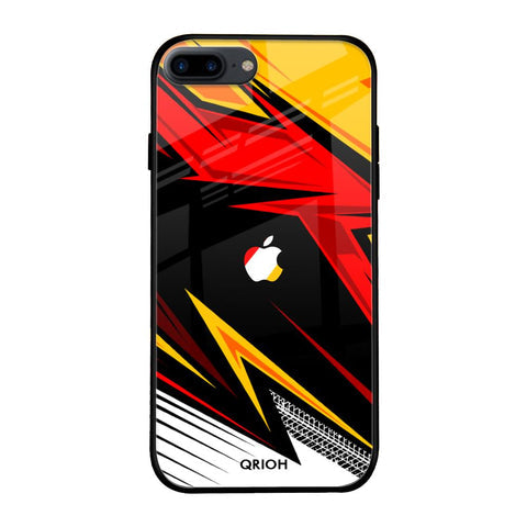 Race Jersey Pattern Glossy Case For iPhone 8 Plus