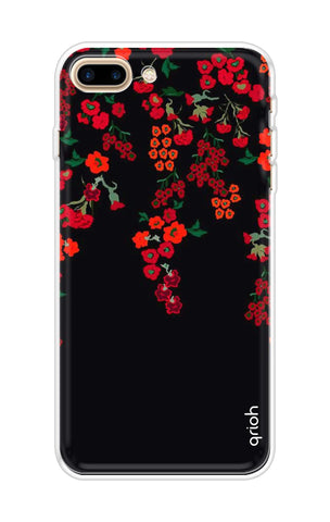 Floral Deco Soft Cover For iPhone 8 Plus