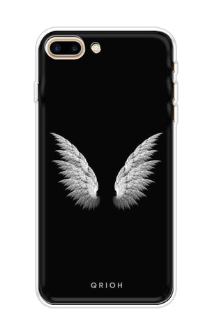 White Angel Wings Soft Cover for iPhone 8 Plus