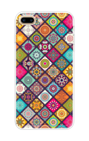 Multicolor Mandala Soft Cover for iPhone 8 Plus