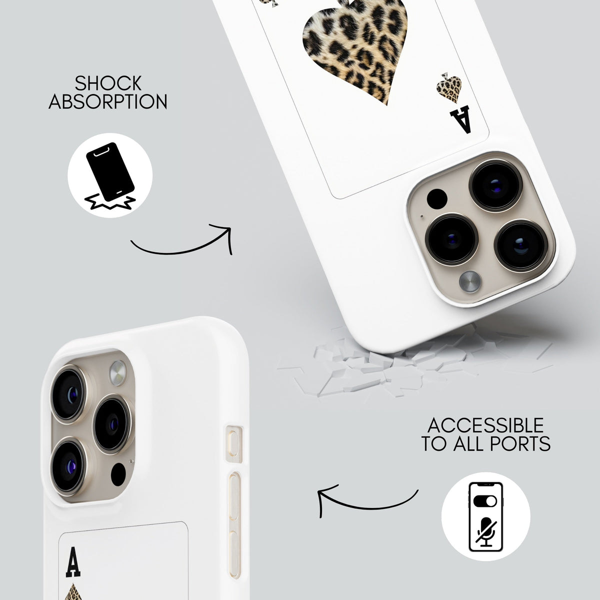 Lucky You Premium Tough Shining Phone Case (Double Layer) Available For All iPhone Models