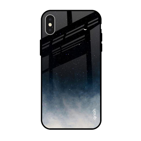 Black Aura Glossy Case for iPhone X