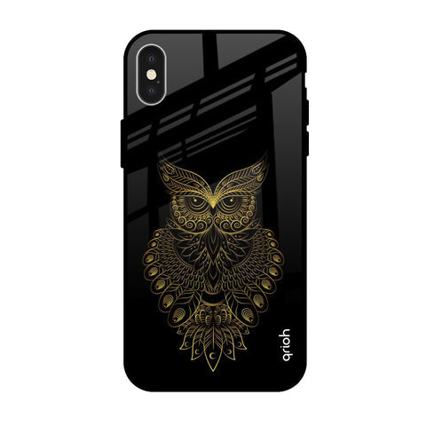 Golden Owl Glossy Case for iPhone X