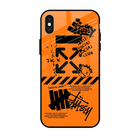 Anti Social Club Glossy Case for iPhone X