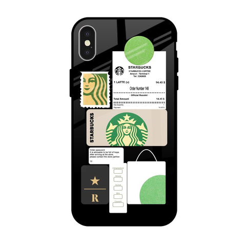 Coffee Latte Glossy Case for iPhone X