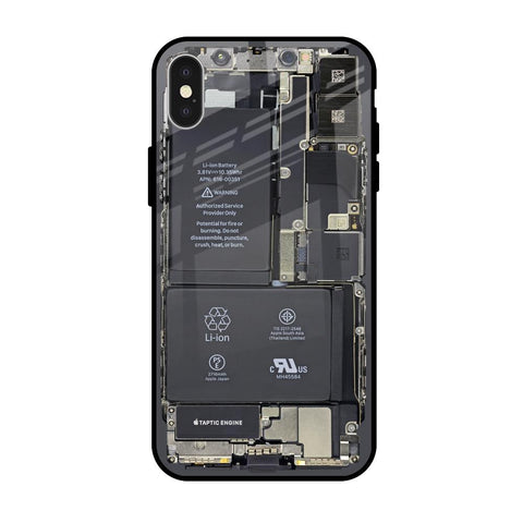 Skeleton Inside Glossy Case for iPhone X