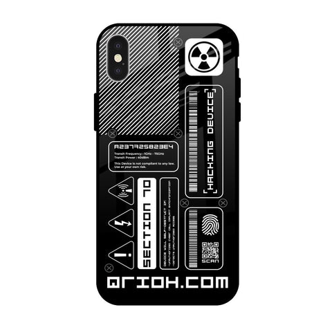 Futuristic Art Glossy Case for iPhone X