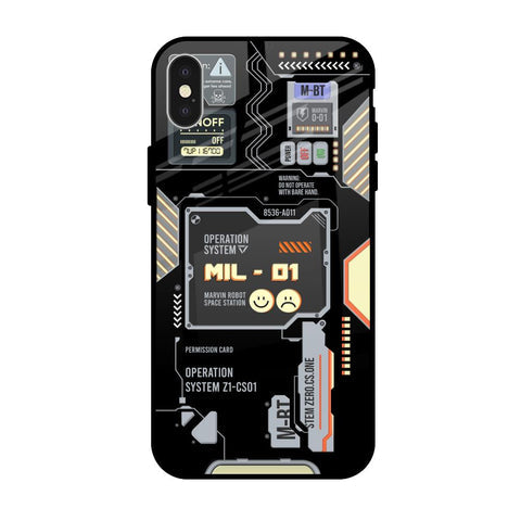 Exposed Parts Glossy Case for iPhone X