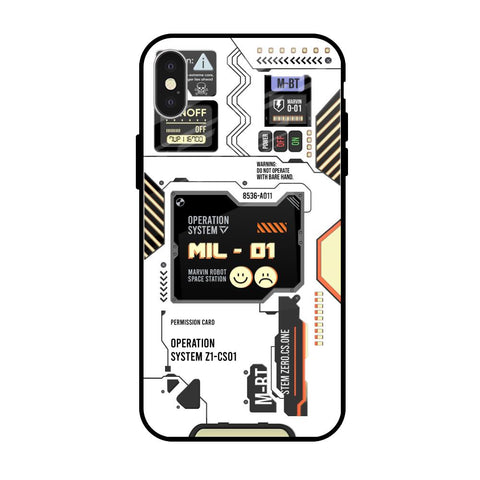 Tech Display Glossy Case for iPhone X