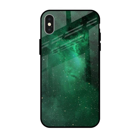 Emerald Firefly Glossy Case For iPhone X