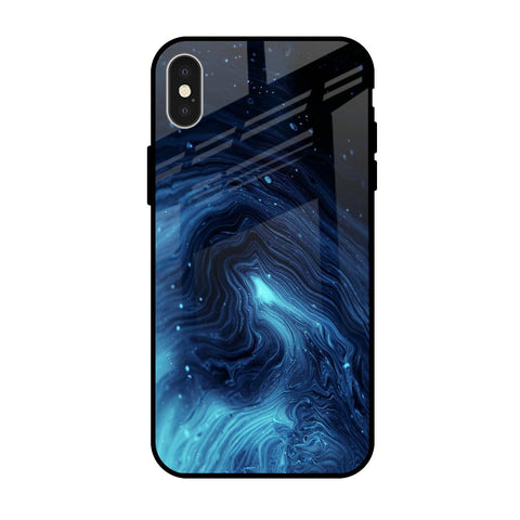 Dazzling Ocean Gradient Glossy Case For iPhone X