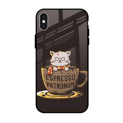 Tea With Kitty Glossy Case For iPhone X