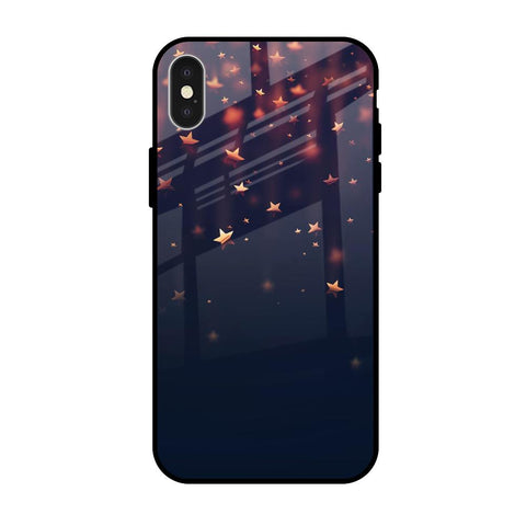 Falling Stars Glossy Case For iPhone X